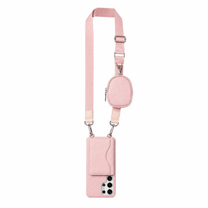 leather samsung crossbody wallet combo