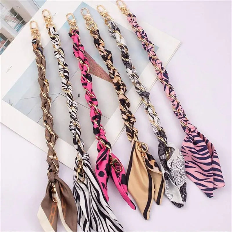 scalf chain wristlets with claps